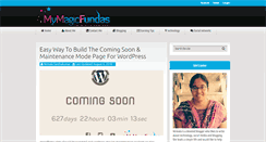 Desktop Screenshot of mymagicfundas.com